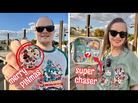 Видео: PINmas 2025 ✨ Праздничная торговля значками в Disney World