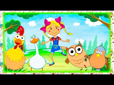Видео: КАРАОКЕ - 🚜 Синий трактор - Песенки для детей - Птички 2 + Птички | Песенки про машинки и животных