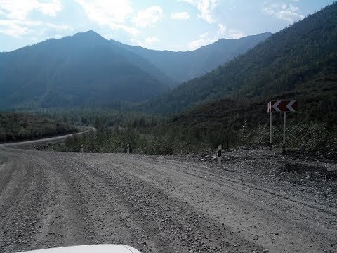 Видео: Дорога Хандыга -Теплый Ключ-Развилка.