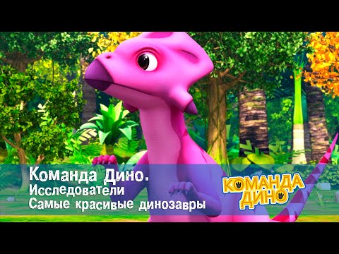 Видео: Команда Дино. Исследователи. Самые красивые динозавры - Мультфильм про динозавров - Сборник