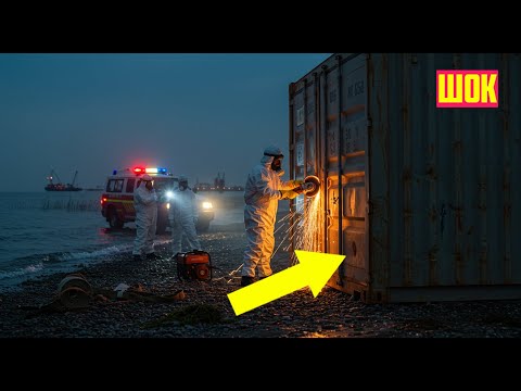 Видео: НА БЕРЕГУ КАСПИЯ НАШЛИ КОНТЕЙНЕРЫ БЕЗ МАРКИРОВКИ — СОДЕРЖИМОЕ УЖАСАЕТ