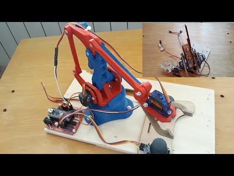 Видео: Робот-манипулятор на 3D принтере. Или: поломался MeArm - не беда, соберем EEZYbotARM