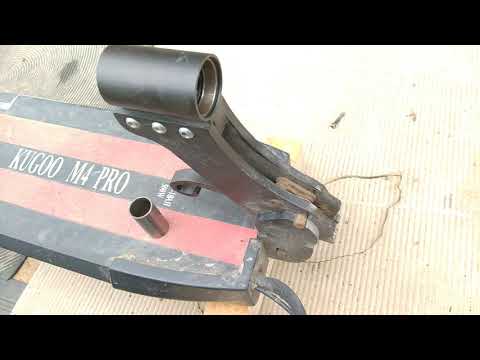 Видео: Kugoo M4 рулевое после 1000 км пробега