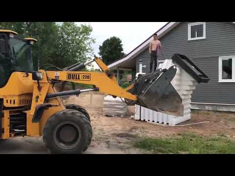 Видео: Монтаж пластикового погреба Тингард 1900-Б в Фурманове