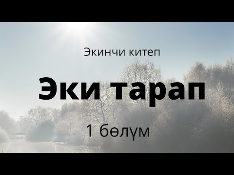 Видео: Эки тарап. Экинчи китеп. Бурулуш Сатиева. 1 бөлүм