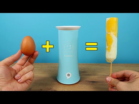 Видео: Самый крутой аппарат для приготовления яиц! Яичница на палочке!