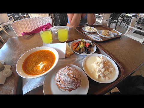 Видео: ВИТЯЗЕВО. СТОЛОВАЯ ЧАЙКА. ВКУСНО. МАЛОВАТО БУДЕТ! ЦЕНЫ КУСАЮТСЯ!