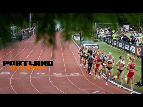 Видео: Кейтлин Туохи закручивает гайки на Портлендском легкоатлетическом фестивале на дистанции 5000 м