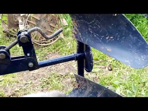 Видео: Про люфты оборотного плуга Нева, что нужно дорабатывать.