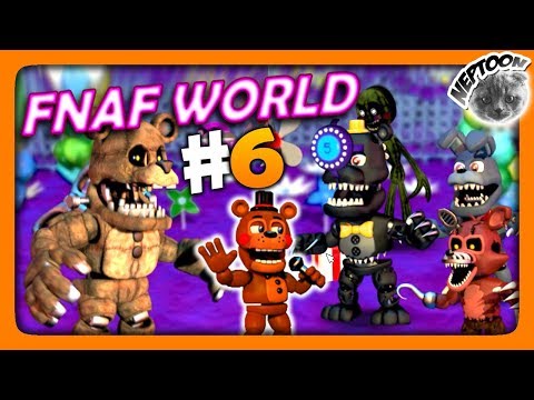 Видео: FNaF World (Мир ФНАФ) Прохождение #6 ✅ СТРАННЫЙ МИР ЦИРКА!