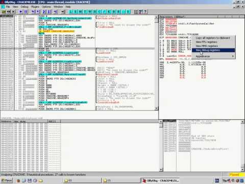 Видео: Введение в отладку с нуля, используя OllyDbg. Глава 1. Ver 1.1