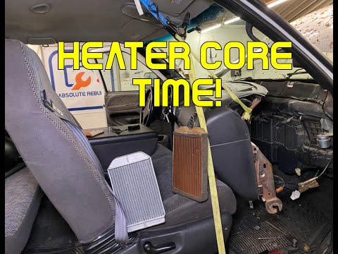 Видео: Как заменить радиатор печки в Dodge Ram 2ndgen 1500 / 2500 / 3500 1994-2002