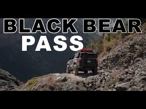 Видео: Black Bear Pass // 5G и 6G 4Runner // Самый культовый маршрут в Колорадо? @CBIOFFROADFAB@PrinsuRacks