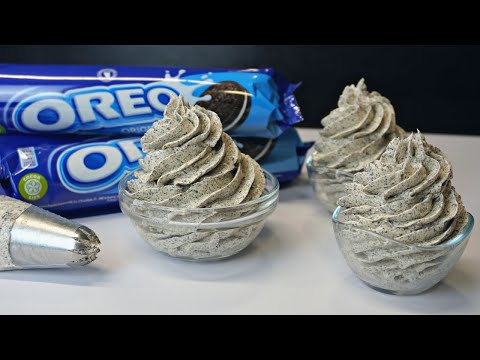 Видео: Oreo Extra Firm Cream для покрытия и наполнения тортов | Только с 4 ингредиентами