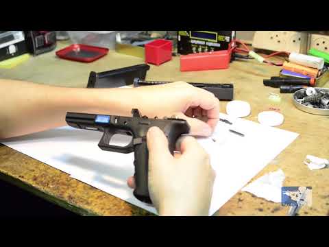 Видео: Glock airsoft разборка, чистка, сборка