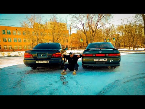 Видео: Купили интересных тачек. Toyota Mark II VS Nissan Laurel.