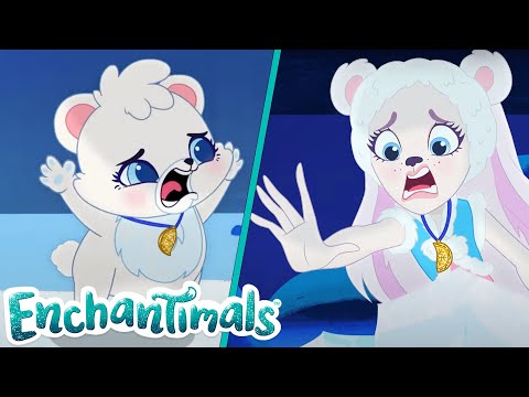 Видео: Энчантималс | Pawbry Polarbear ЛУЧШИЕ СНЕЖНЫЕ МОМЕНТЫ! | Сборники Энчантималс
