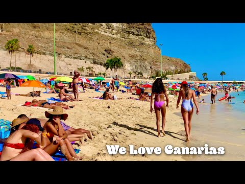 Видео: Гран-Канария Пляжная жизнь Амадорес 2019 + 2020 + 2021 | We❤️Canarias