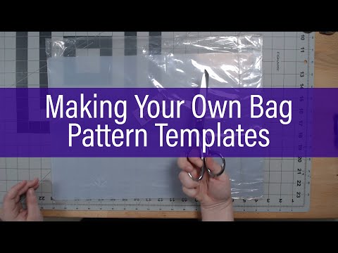 Видео: Как создать собственные шаблоны выкроек
