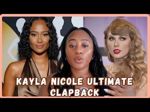 Видео: Кайла Николь в костюме Тони Брэкстон только что поела и ответила Тейлор Свифт аплодисментами — ви...