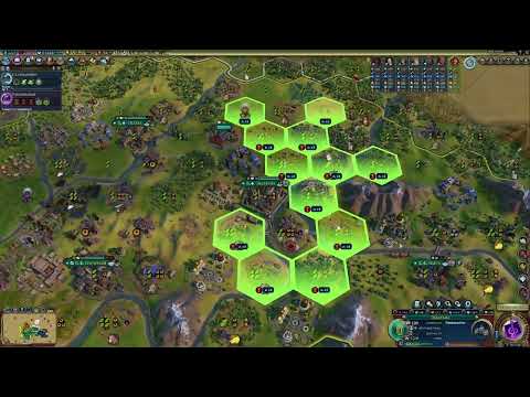 Видео: Civilization 6 (BBG) - Верцингеториг (Галлы), ход 175, строим домики всей империей