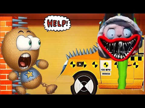 Видео: CRAZY TAXI против The Buddy | Kick The Buddy