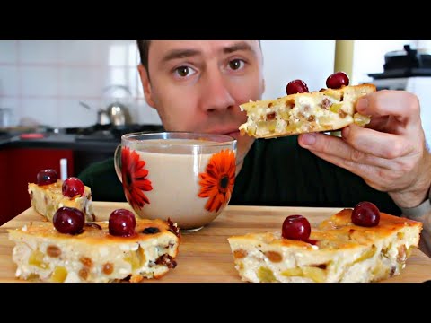 Видео: МУКБАНГ/ШАРЛОТКА С ИЗЮМИНКОЙ/MUKBANG PIE/Eating show/먹방|MUKBANG SENYA