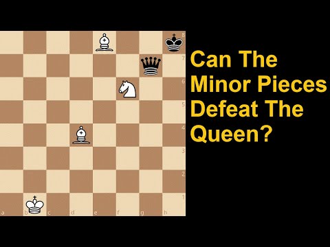 Видео: Как белые могут победить ферзя?