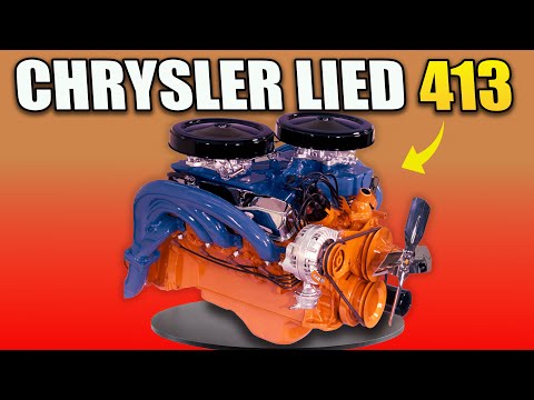 Видео: Шокирующая правда о двигателе 413 Max Wedge — забытом монстре Mopar!