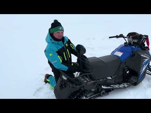 Видео: Снегоход 200 кубов | Едем или стоим на месте |Motoland Alpine | Stels Capitan | Avantis Capitan