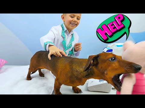 Видео: СОБАЧКА ФОКСИ и Даник весело играют!