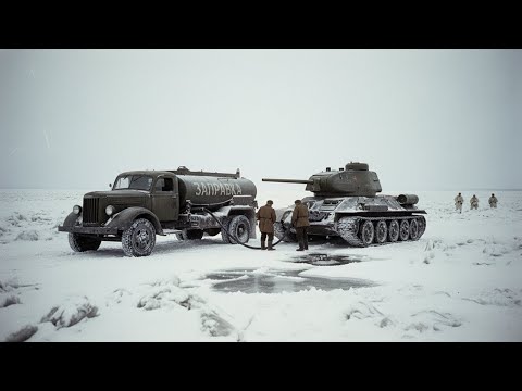 Видео: Вермахт смеялся над бензовозами, пока те не обеспечили ход Т-34 в минус 40°C