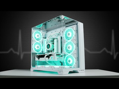 Видео: ЭСТЕТИКА И МОЩЬ — Игровой Белый ПК в Lian Li O11 Vision Compact