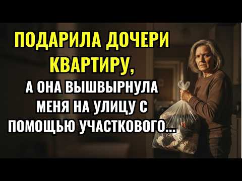 Видео: Что случилось после того, как я подарила дочери квартиру