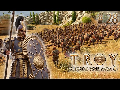 Видео: Достойные защитники. TW Saga: Troy. Гектор (Легенда) # 28
