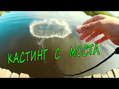 Видео: ЛУЧШАЯ моя рыбалка на КАСТИНГОВУЮ СЕТЬ// рыбалка на секретном мосту// fishing cast net