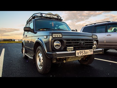 Видео: Лучшие светодиодные фары на Lada 4x4 / Нива от Крилайн