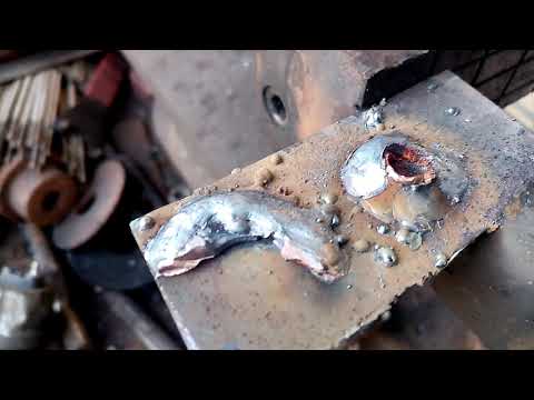 Видео: Как приварить медь к стали?????