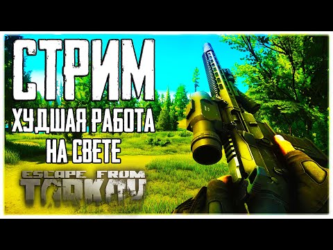 Видео: Стрим Escape from Tarkov "Худшая работа на свете"