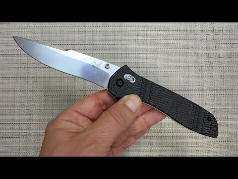 Видео: Коротко о главном. Benchmade 710D2 McHenry & Williams