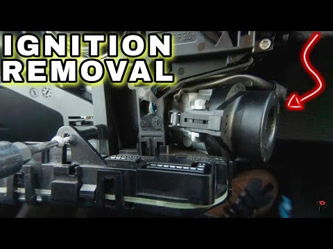 Видео: Как снять модуль зажигания VW / Audi (устранение застрявшего ключа)