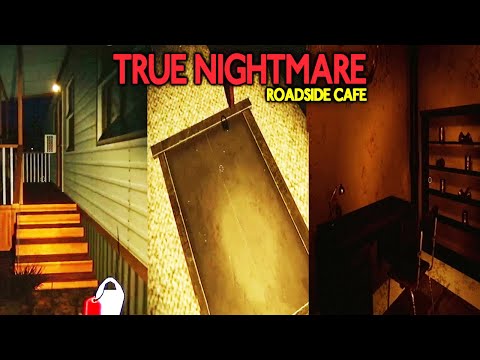 Видео: НАШЁЛ СОСЕДСКИЙ БУНКЕР - True Nightmare - Roadside Cafe #2