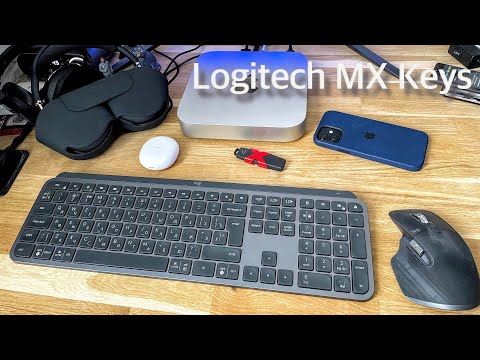 Видео: Обзор Logitech MX Keys: светящаяся беспроводная клавиатура-универсал