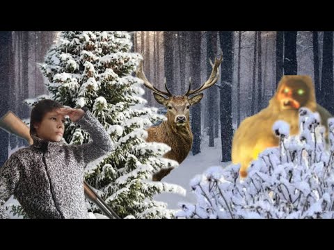 Видео: Охочюсь на бигфута, проклятие олени! (1 часть)