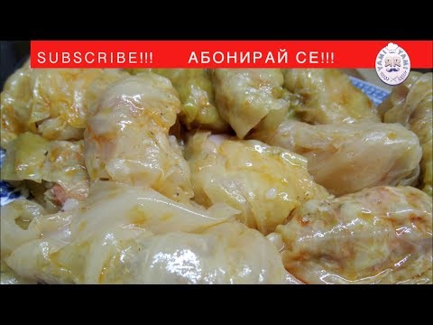 Видео: Голубцы с мясом из квашеной капусты /Греческие Сарми/ - Yami Yami