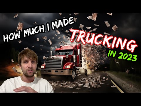 Видео: Наконец-то!! Сколько я заработал на грузоперевозках в 2023 году! Стоит ли Hotshot того в 2024 году?