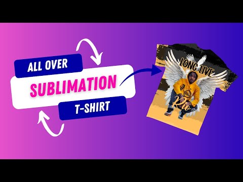 Видео: Учебное пособие по сублимационной печати на футболках