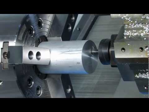 Видео: Токарно-фрезерная обработка.avi
