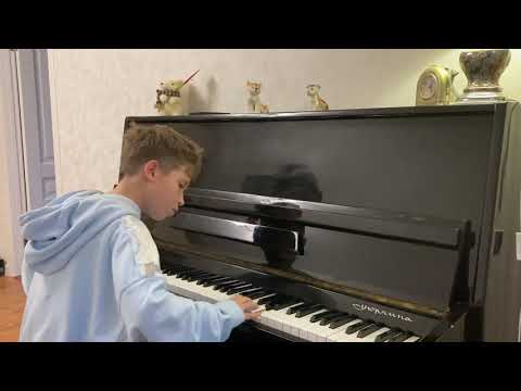 Видео: Г.Боброва «Little Pathetique etude”,виконує Бунєєв Кирило,м.Харків