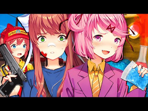 Видео: Литературный Клуб Пустился Во все Тяжкие (DDLC Анимация)